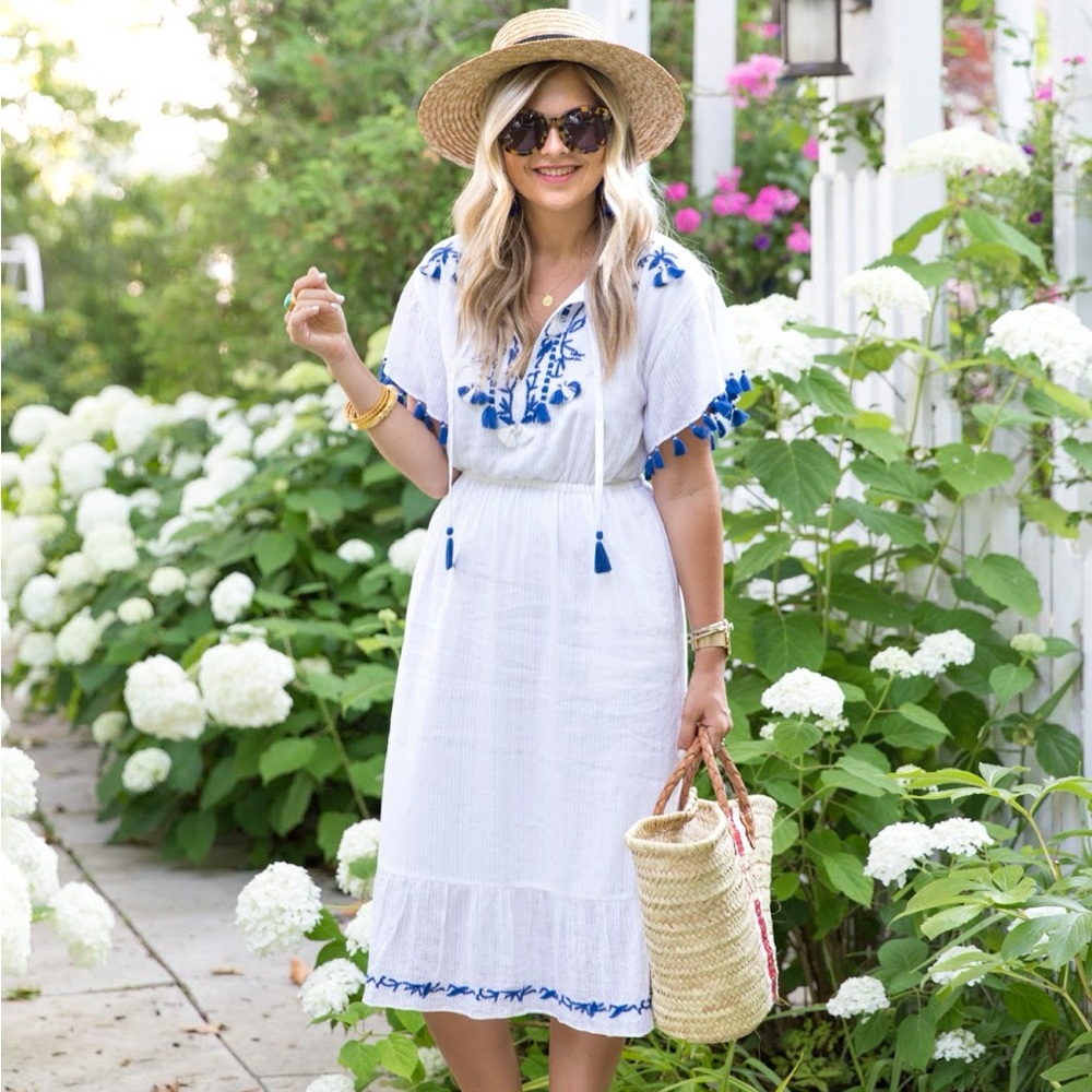 Club Monaco tassel dress